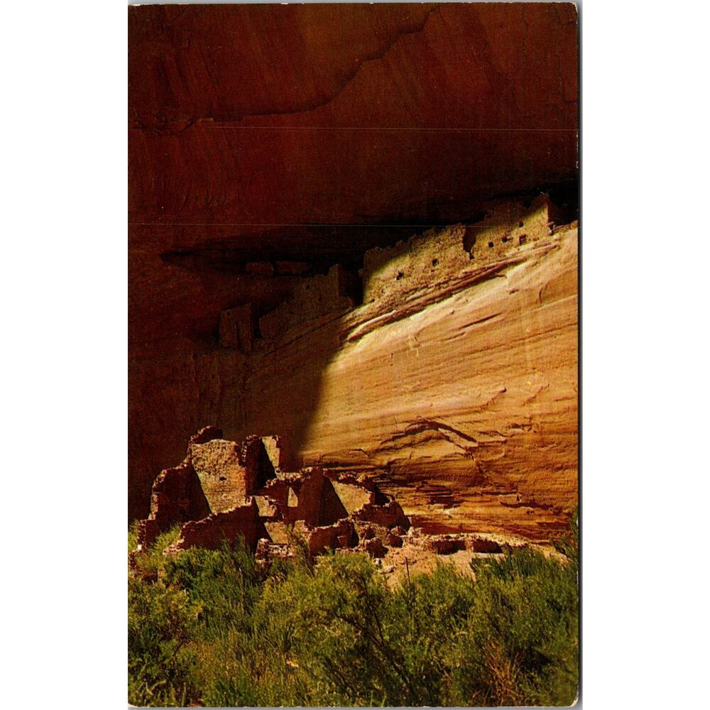 World Famous White House Cliff Dwelling Ruins Vintage Postcard SP10-17